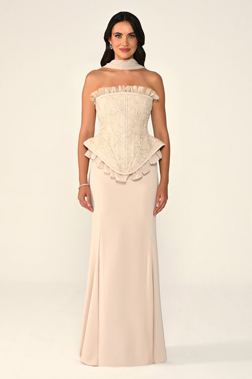 Rosalie Corset Dress - Maxi