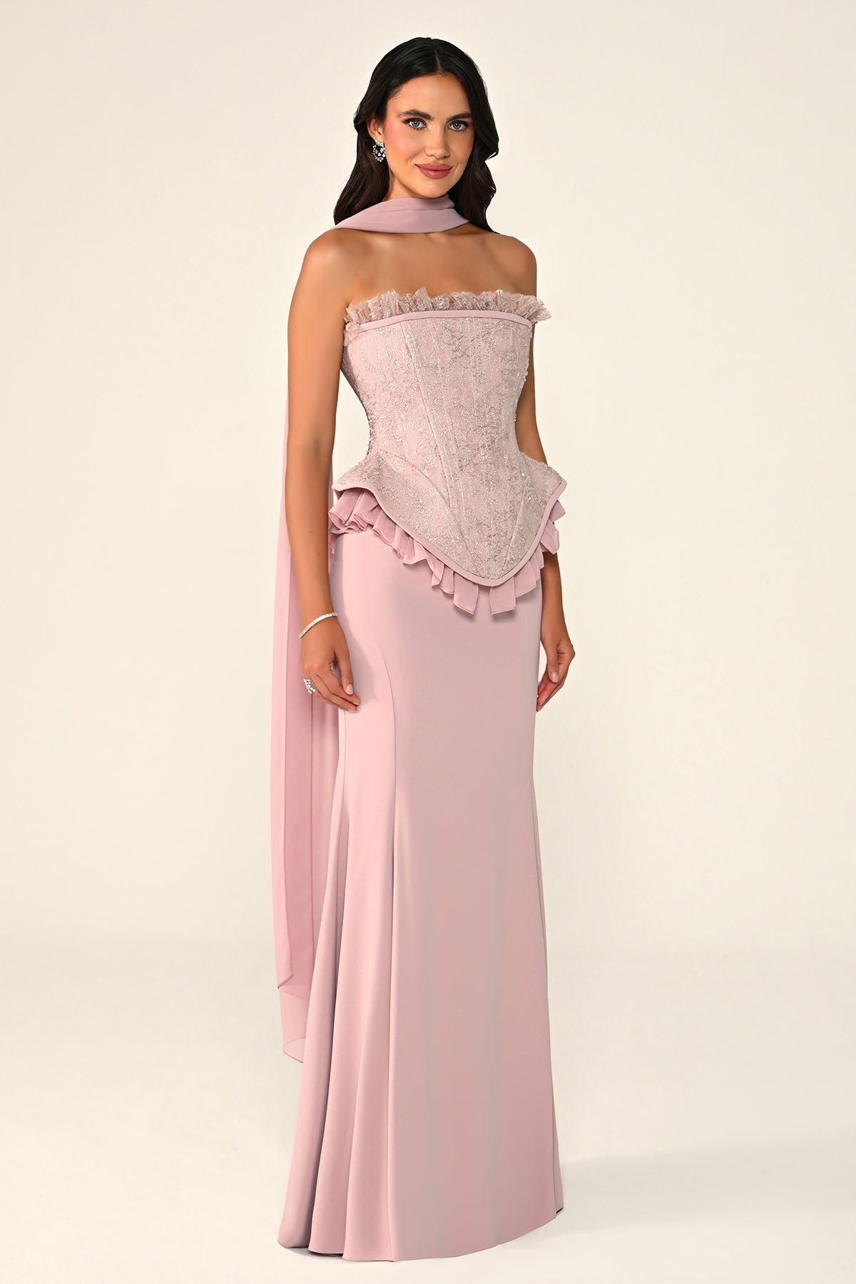 Rosalie Corset Dress - Maxi