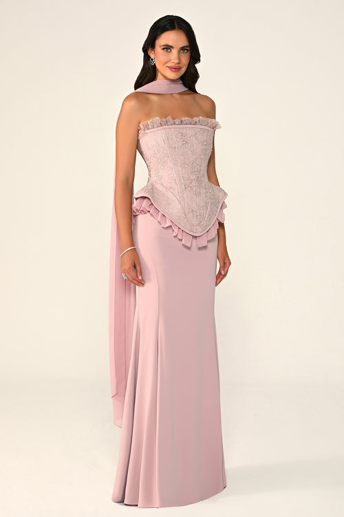 Rosalie Corset Dress - Maxi