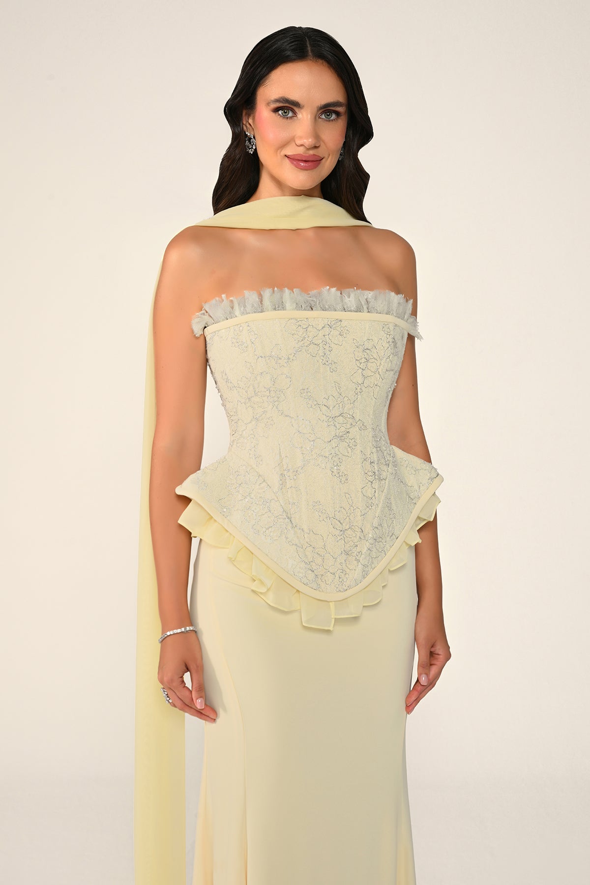 Rosalie Corset Dress - Maxi