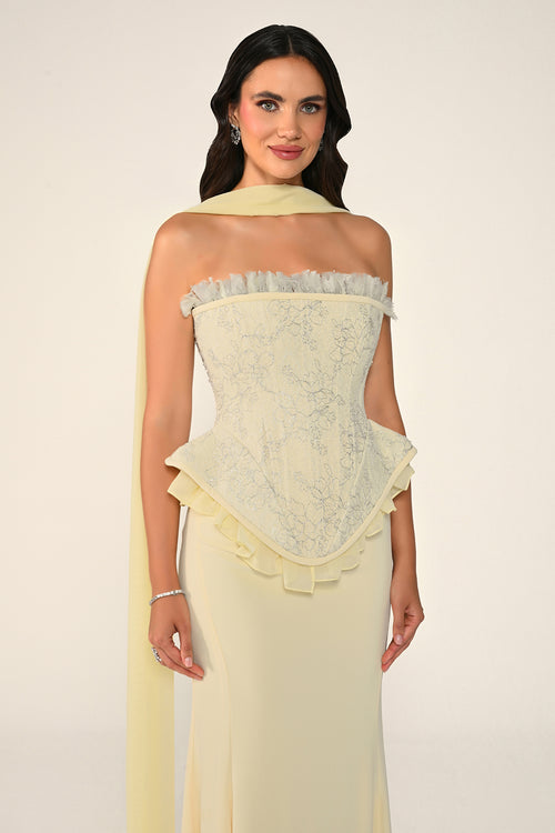 Rosalie Corset Dress - Maxi