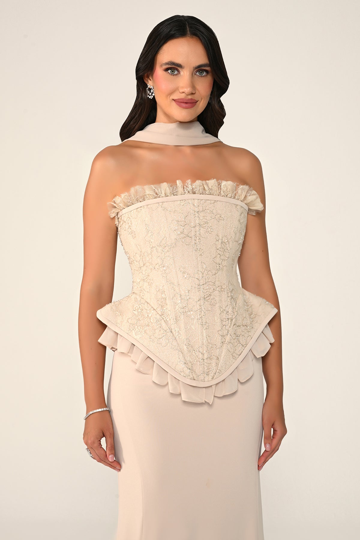Rosalie Corset Dress - Maxi