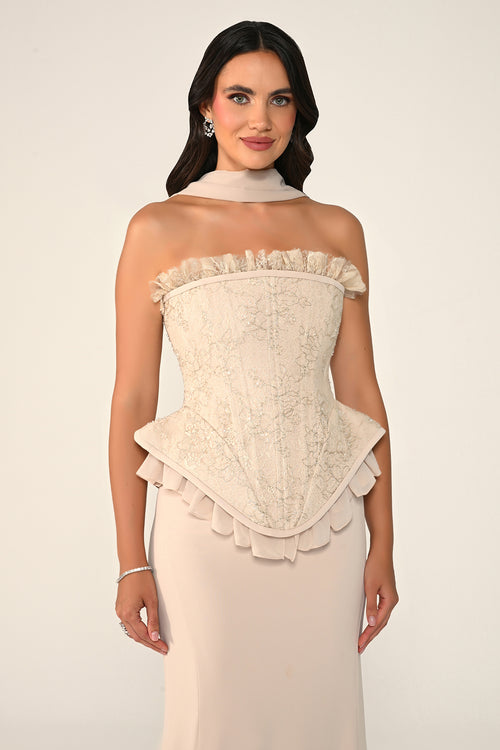 Rosalie Corset Dress - Maxi