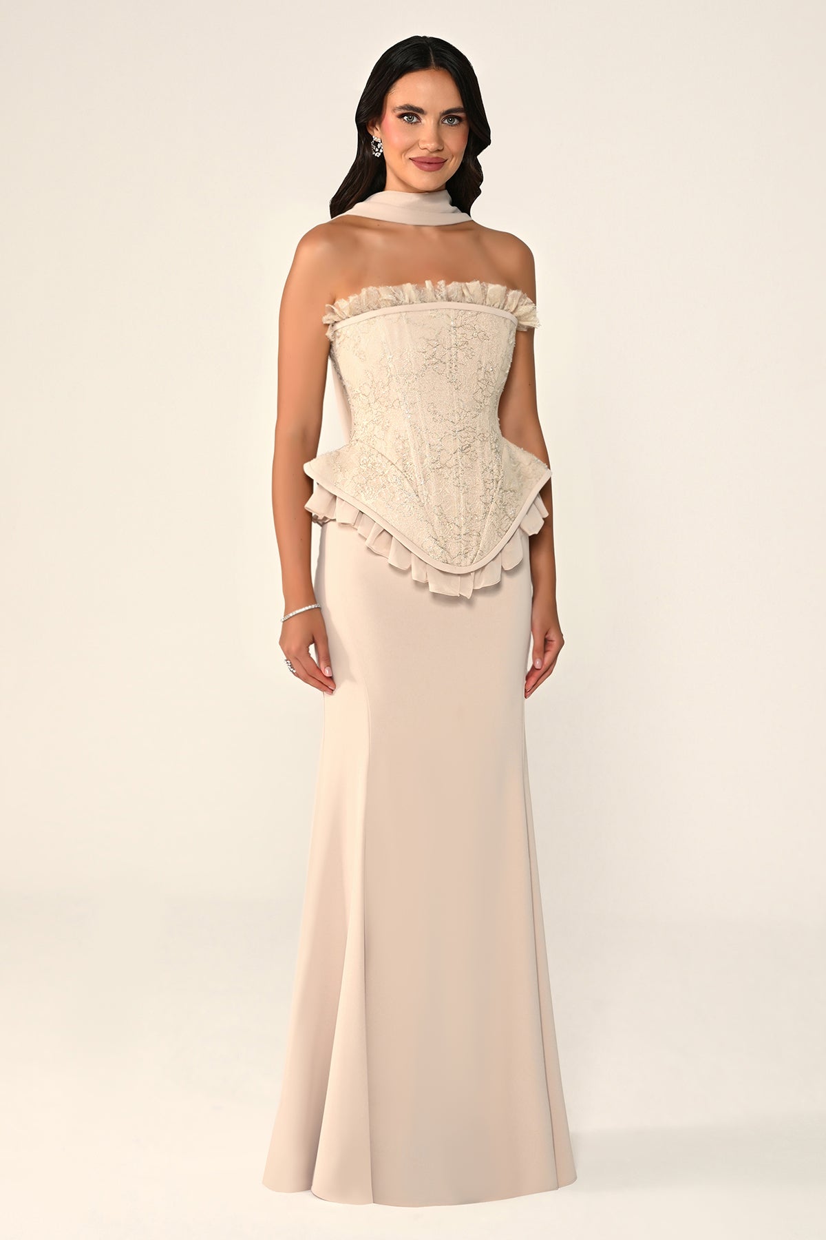 Rosalie Corset Dress - Maxi