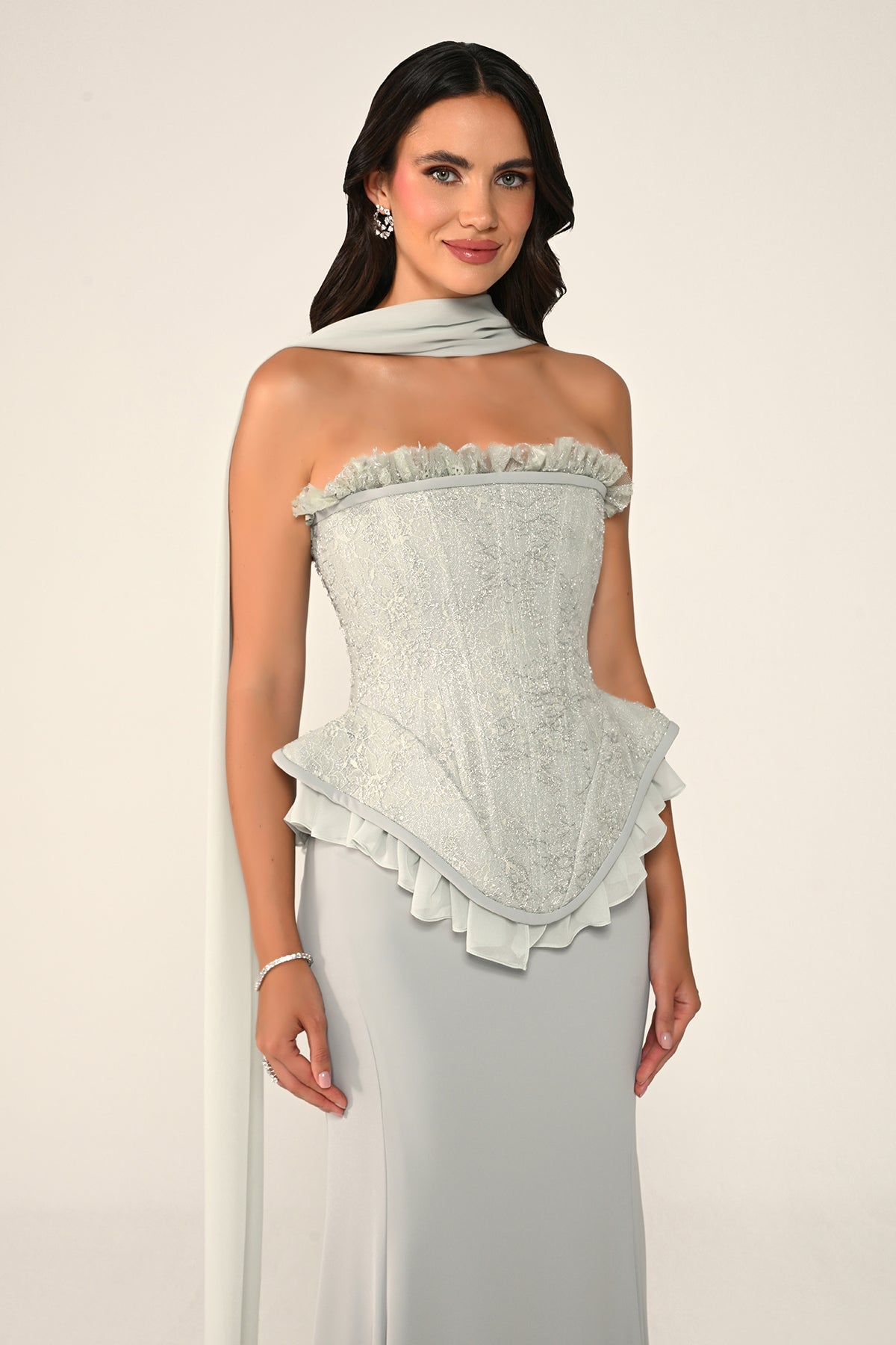 Rosalie Corset Dress - Maxi