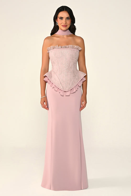 Rosalie Corset Dress - Maxi