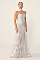 Serelune Shimmer Dress - Maxi