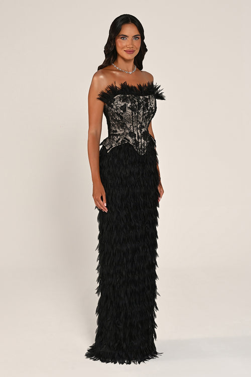 Plumelle Dress - Maxi