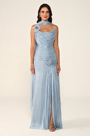 Noéline Draped Dress - Maxi