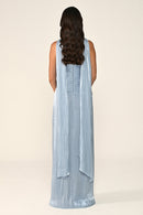 Noéline Draped Dress - Maxi