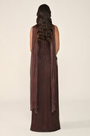 Noéline Draped Dress - Maxi