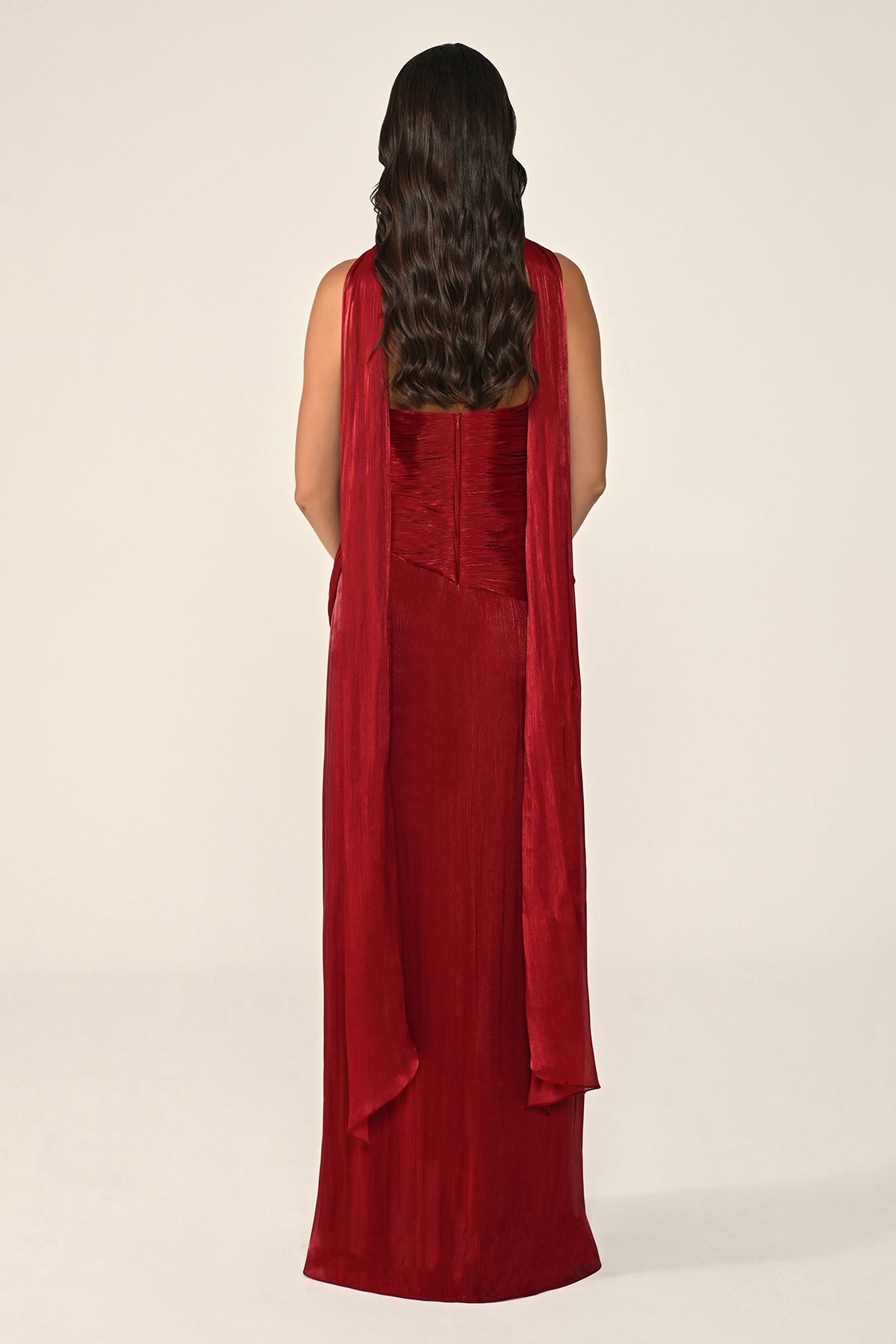 Noéline Draped Dress - Maxi