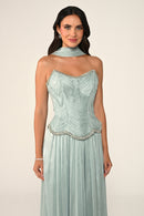Éloane Pleated Dress - Maxi