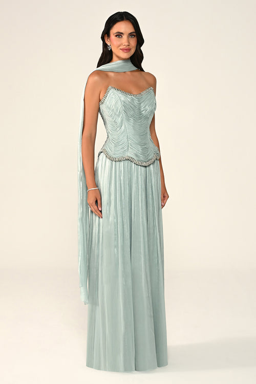 Éloane Pleated Dress - Maxi