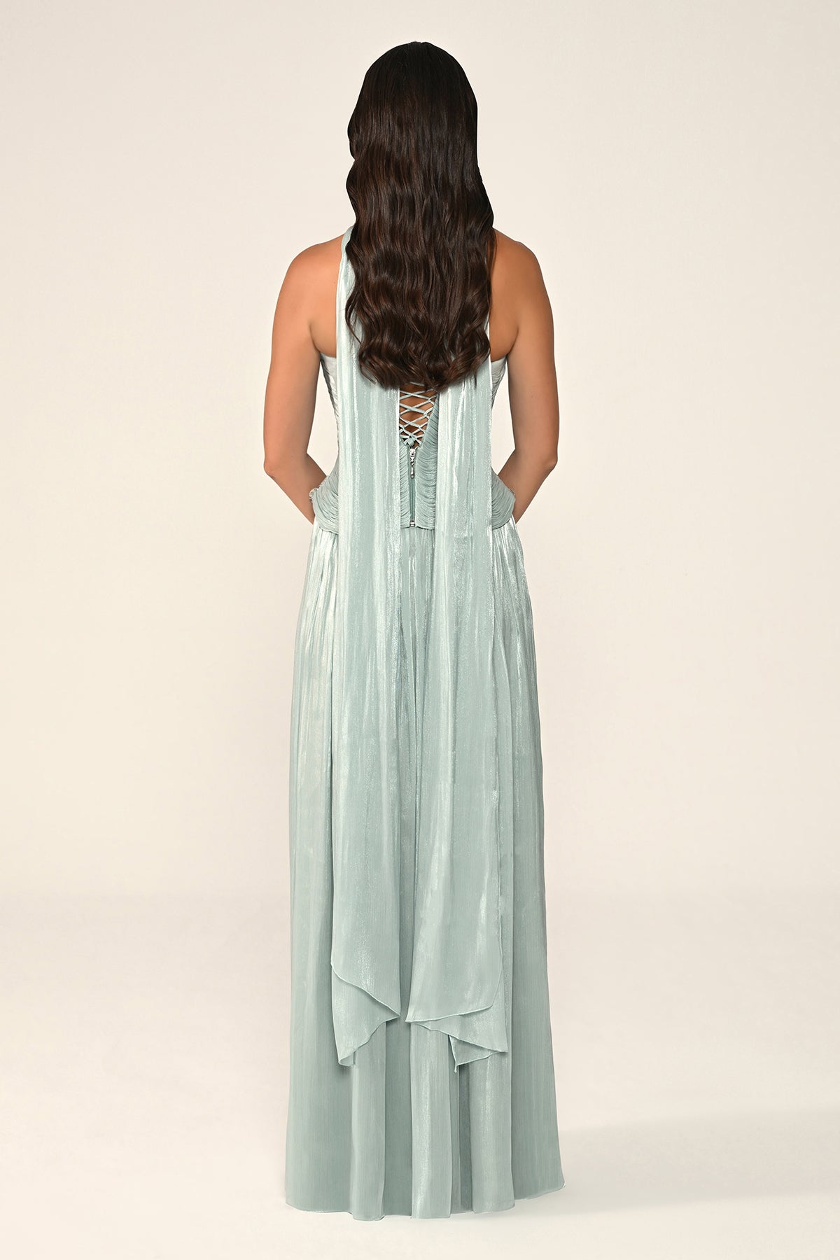 Éloane Pleated Dress - Maxi