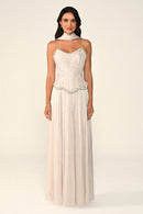 Éloane Pleated Dress - Maxi