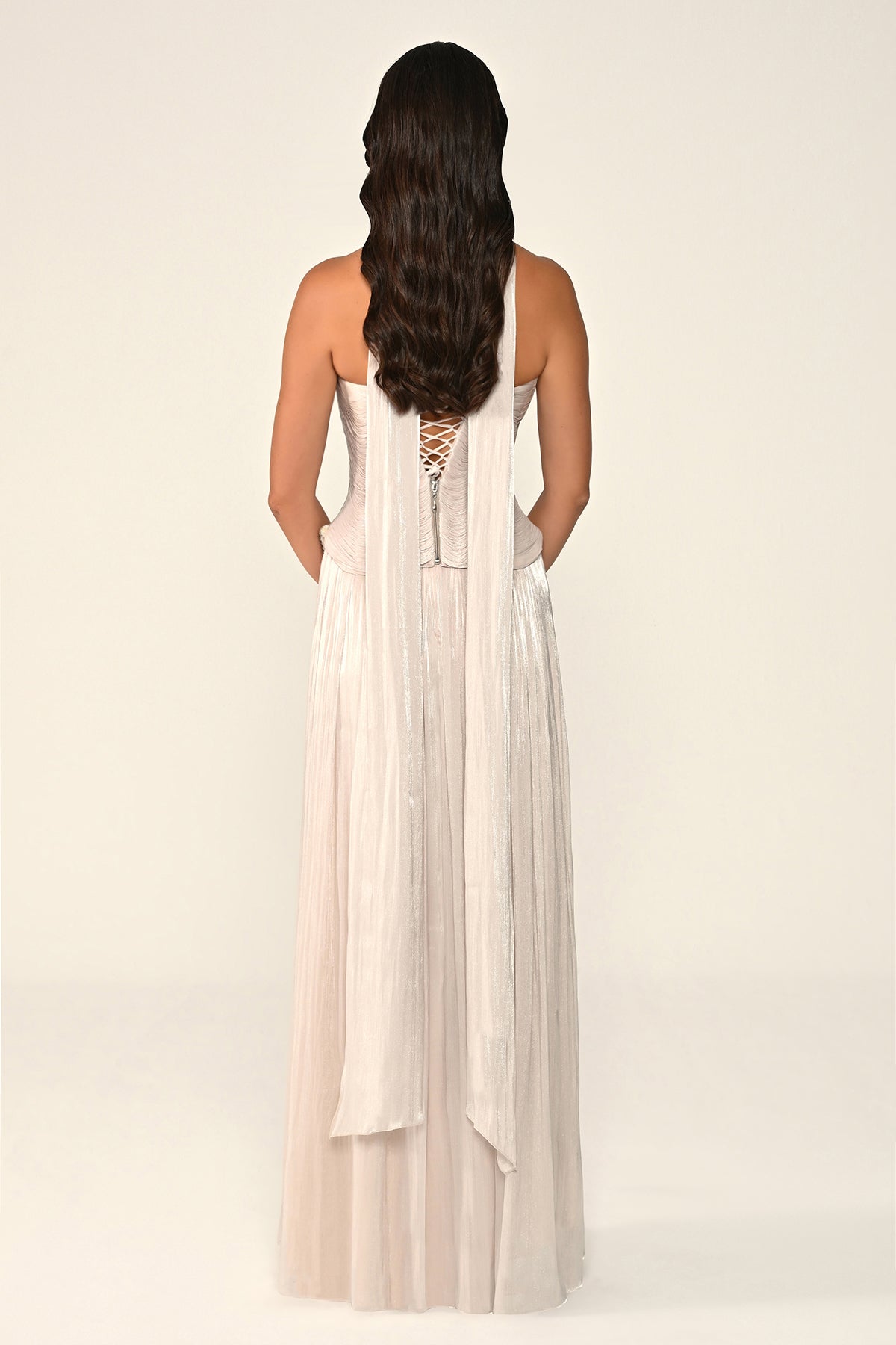 Éloane Pleated Dress - Maxi