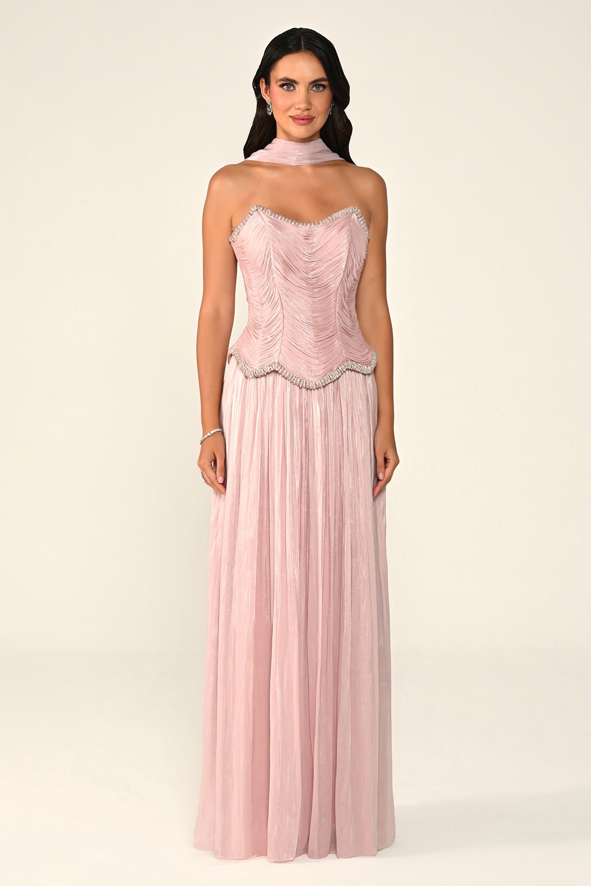 Éloane Pleated Dress - Maxi