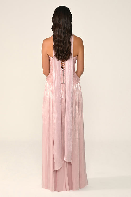 Éloane Pleated Dress - Maxi