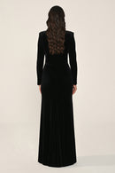 Perlessa Dress - Velvet - Maxi