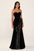 Velvenne Dress - Velvet - Maxi