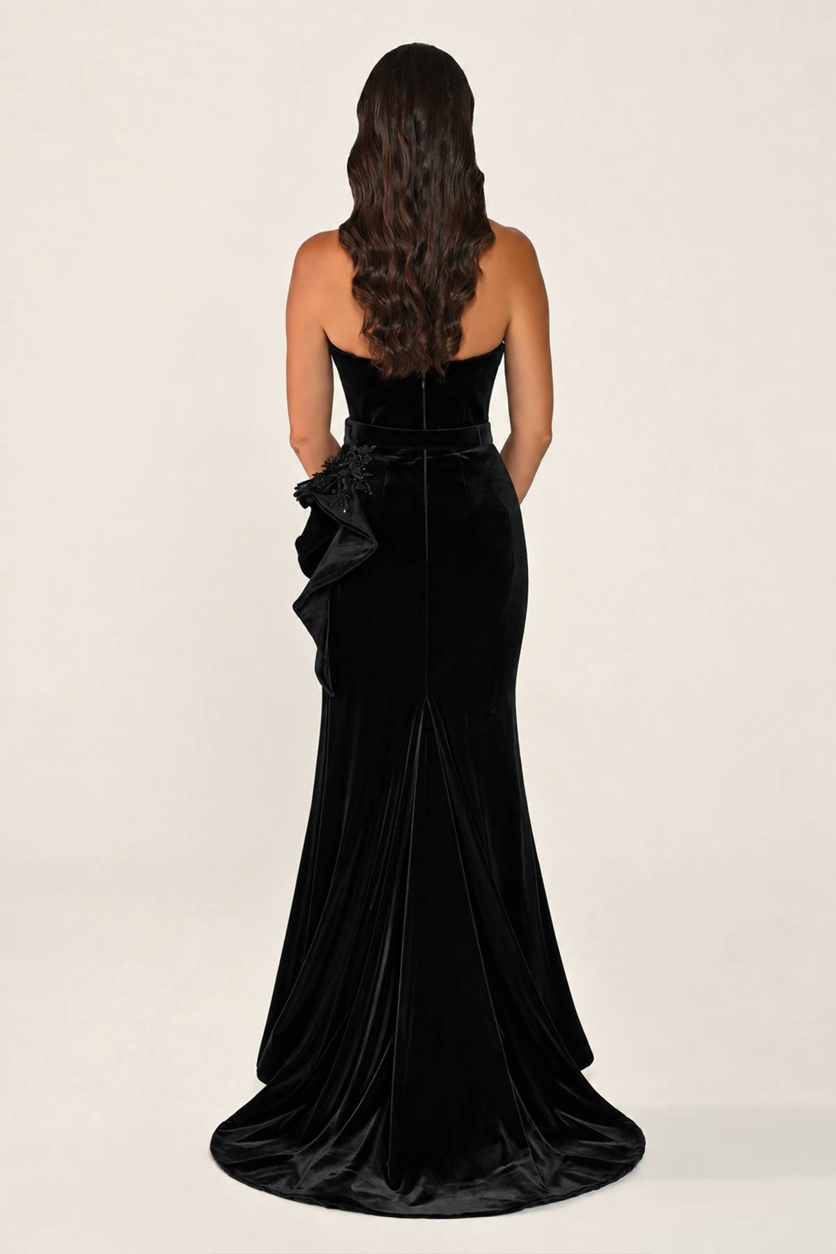 Velvenne Dress - Velvet - Maxi