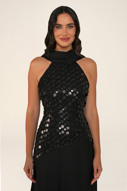 Latticella Dress - Maxi
