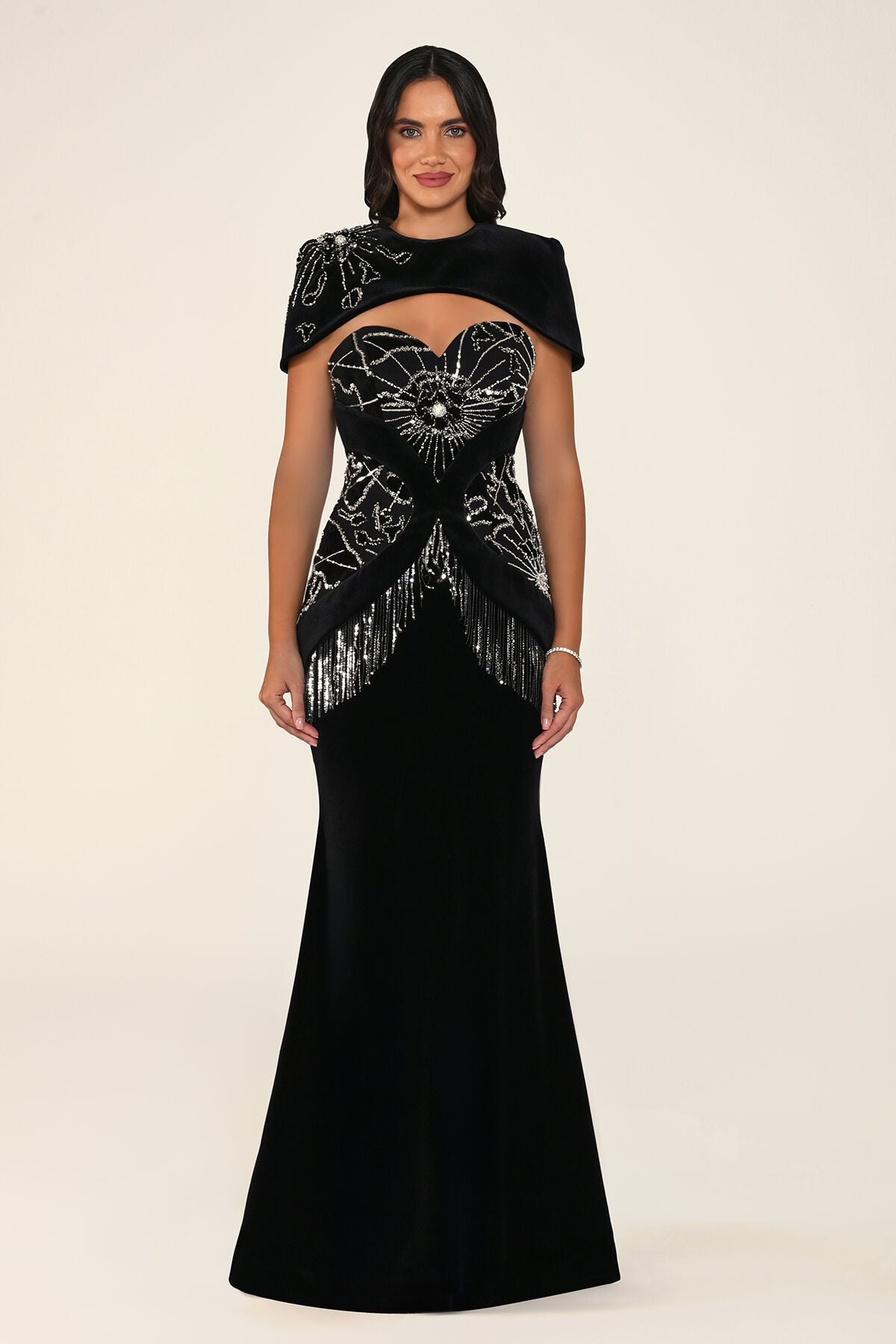 Arianelle Dress - Velvet - Maxi