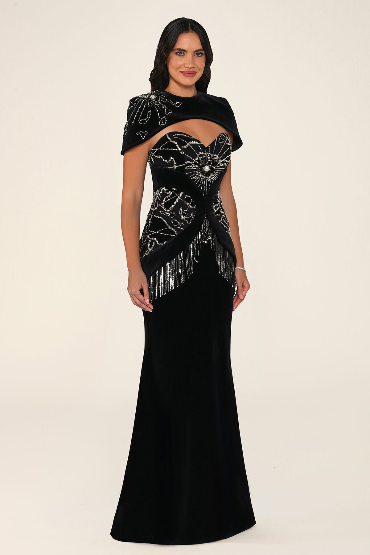 Arianelle Dress - Velvet - Maxi