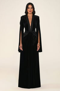 Noctavia Dress - Velvet - Maxi