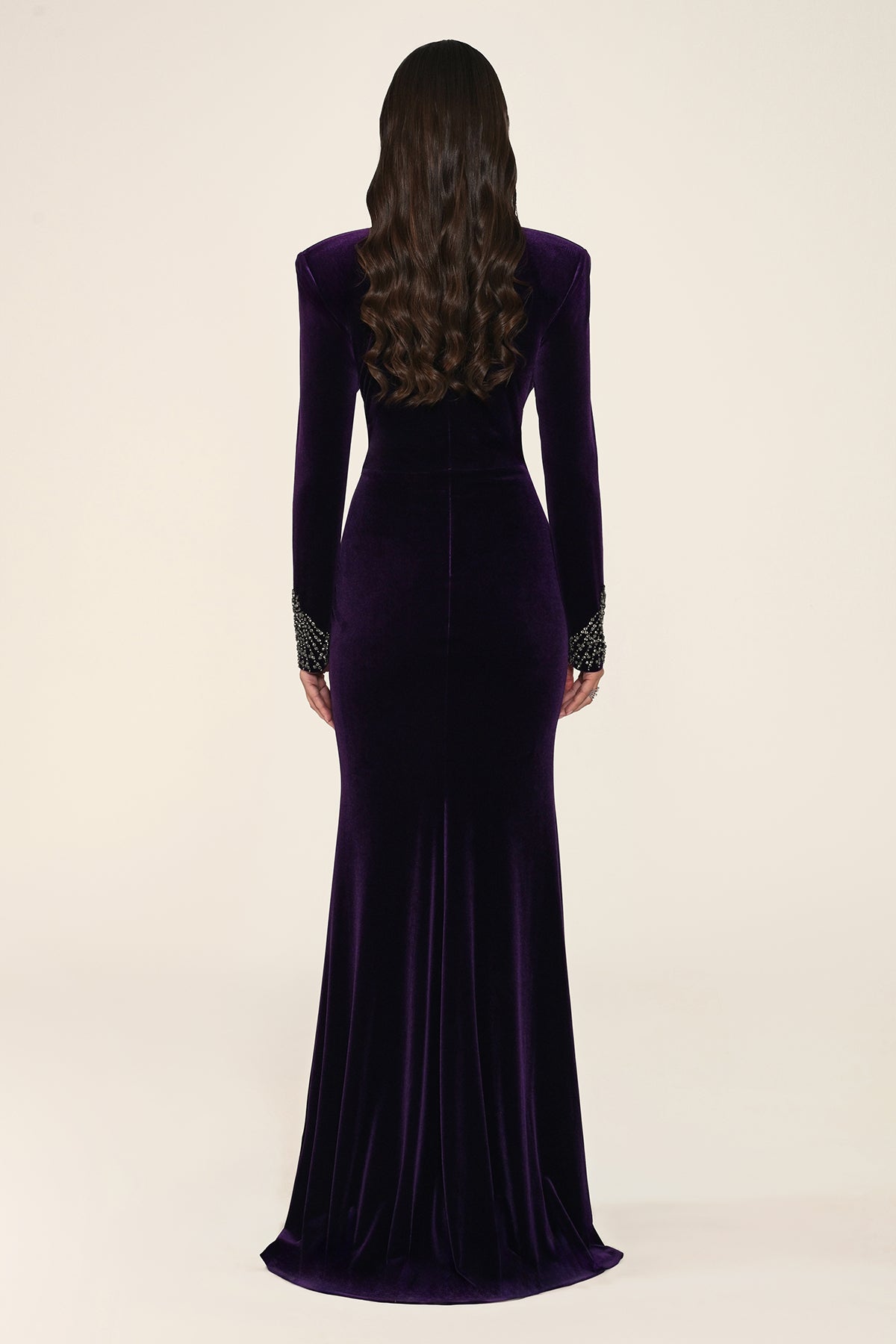 Marceline Dress - Velvet - Maxi