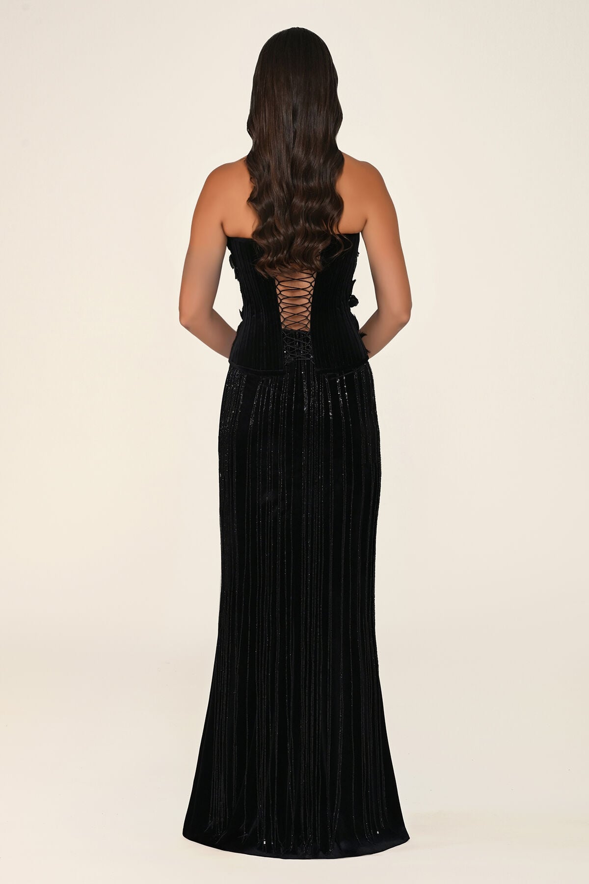 Noirelle Dress - Velvet - Maxi