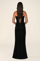 Noirelle Dress - Velvet - Maxi