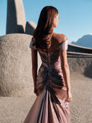 Valora Drape Dress - Maxi