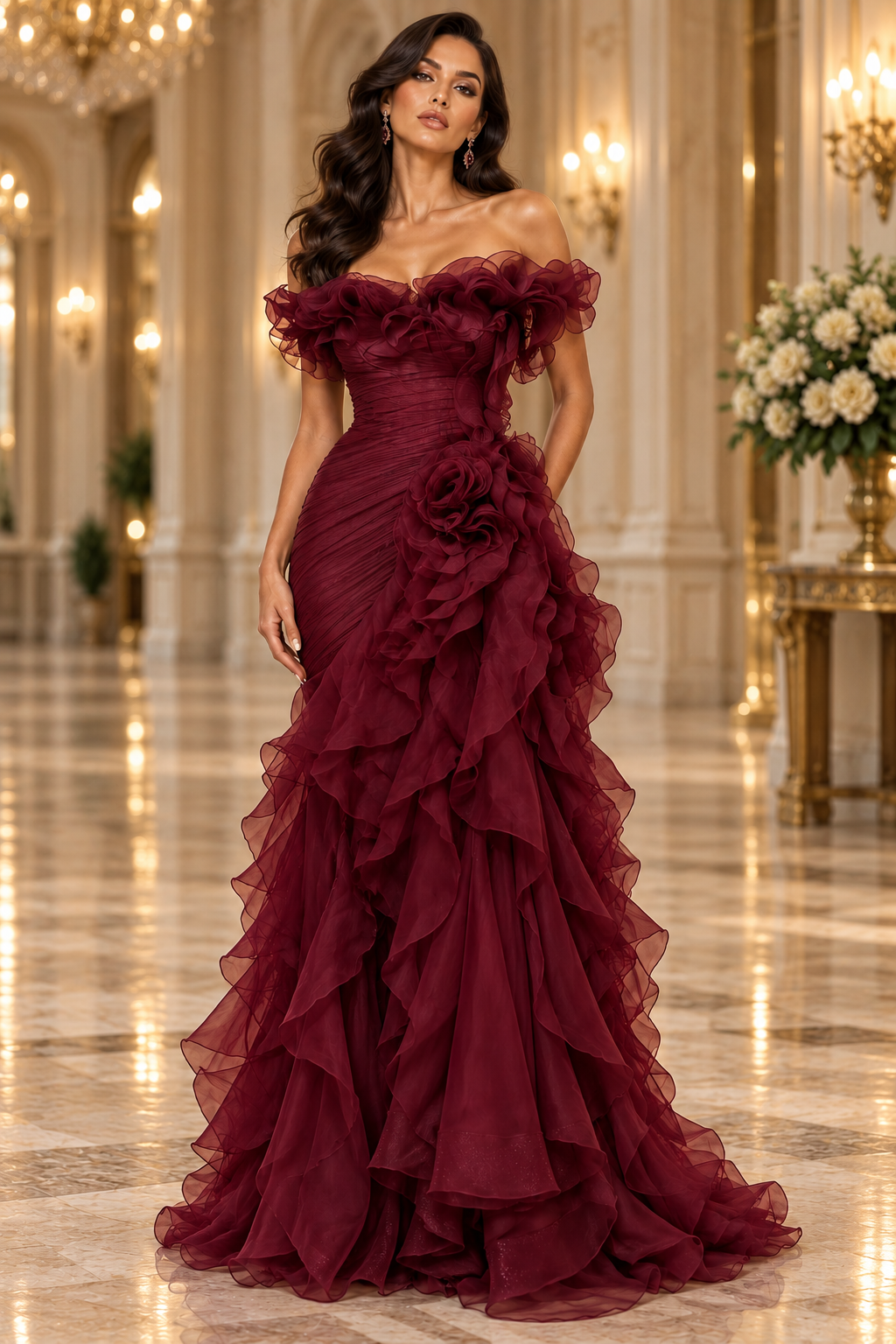 Burgundy / 36