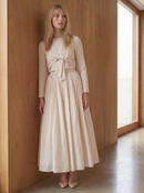 Rosabelle Bow Dress - Maxi - Ready to wear