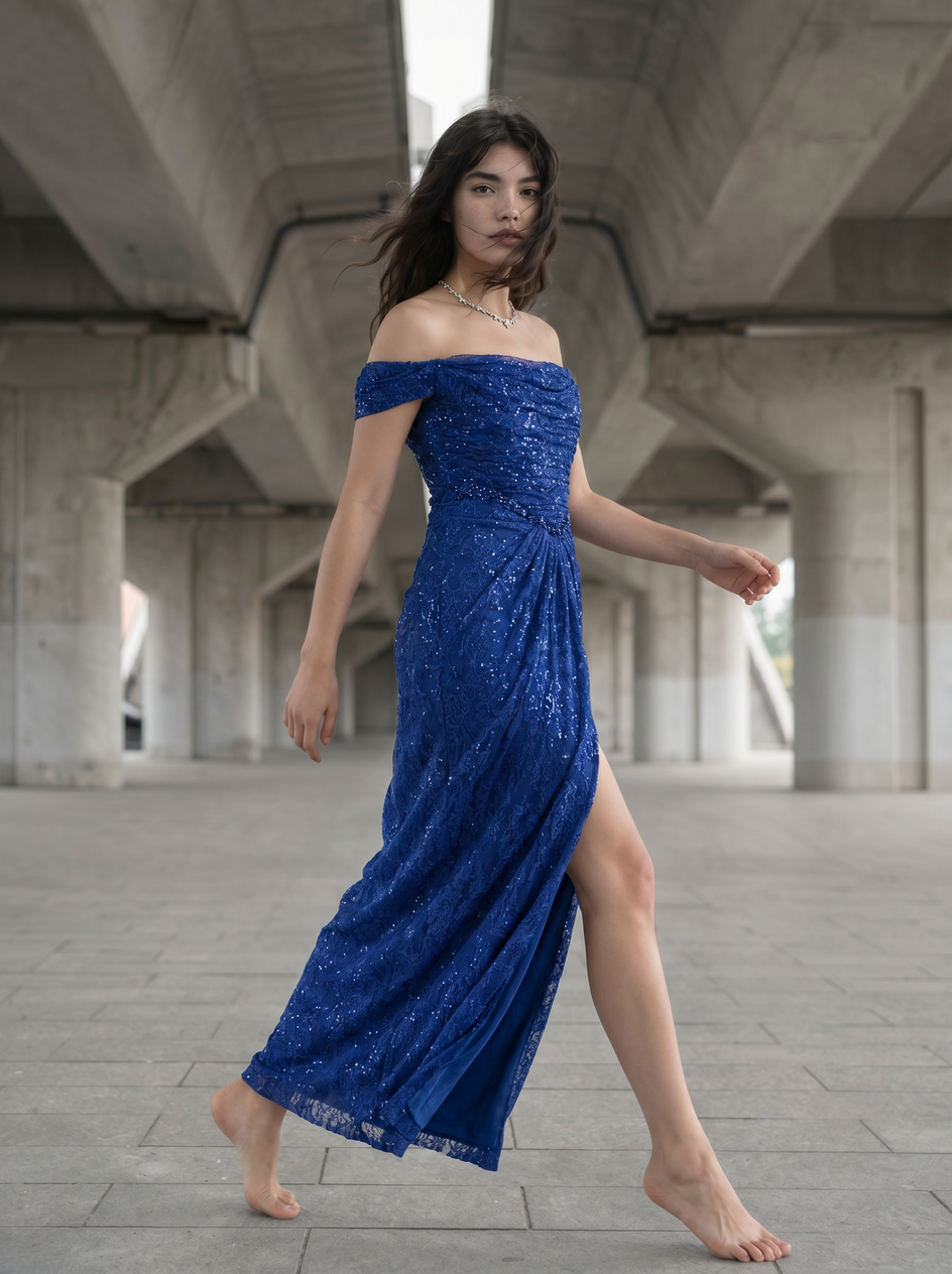 Saks Blue / 36