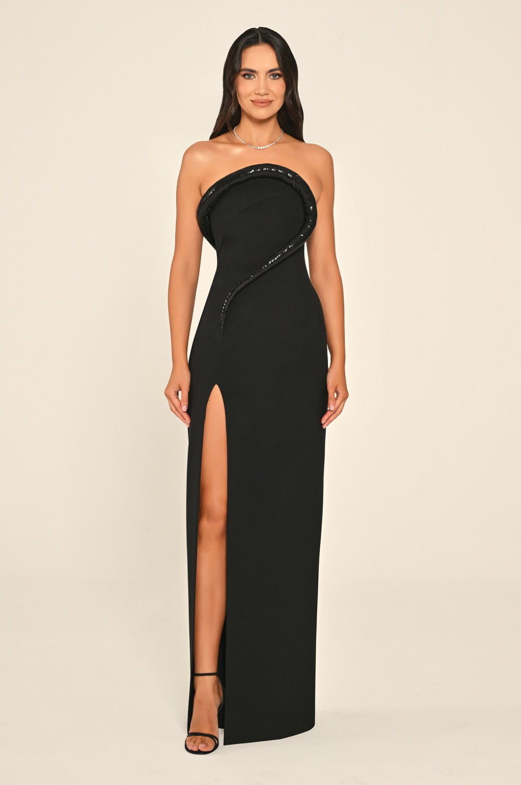 Zafira Dress - Maxi - Black