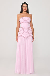 Aurielle Pearl Dress - Maxi - Multicolor