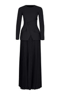 Pleated Suit - Maxi - Multicolor