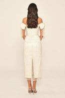 Asteria Bow -  Midi - Offwhite