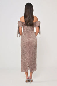 Asteria Bow -  Midi - Offwhite