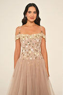 Desert Bloom Dress - Maxi - Pink