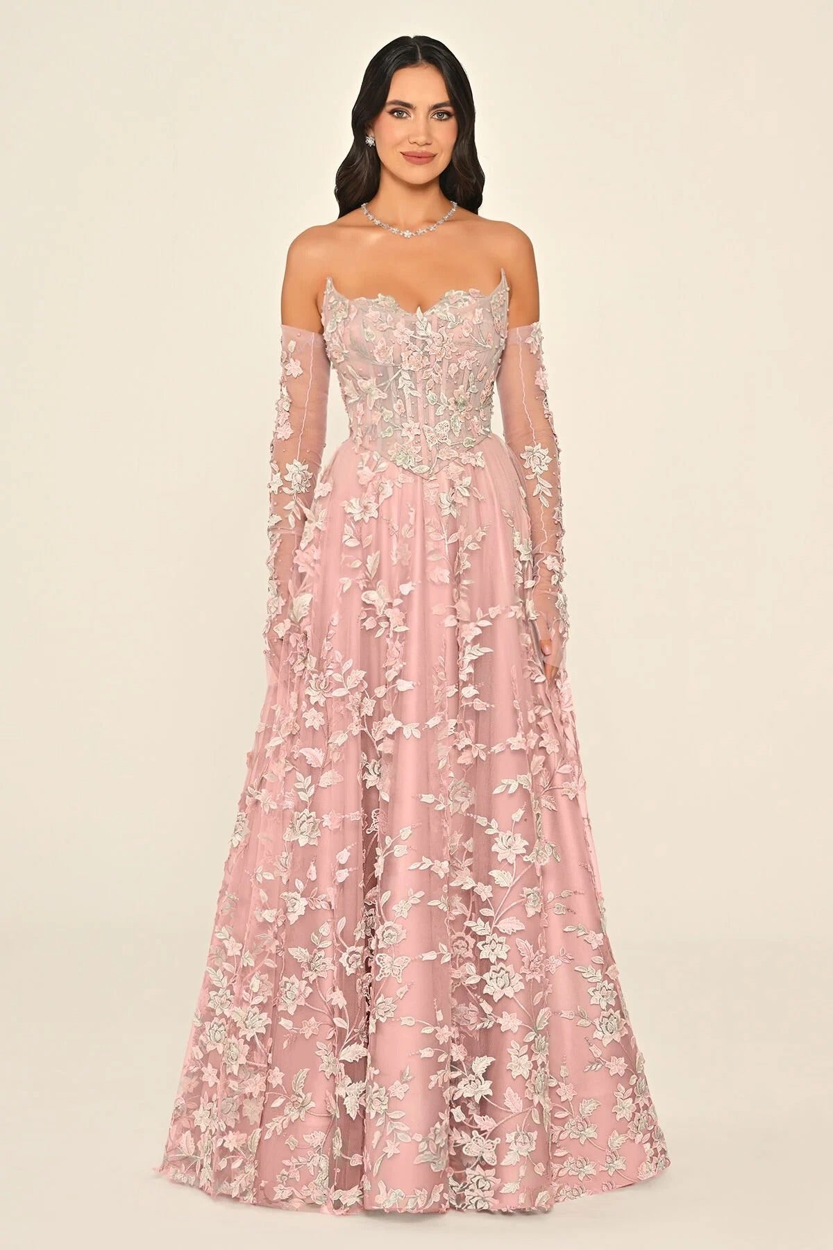 Florielle Lace Dress - Maxi