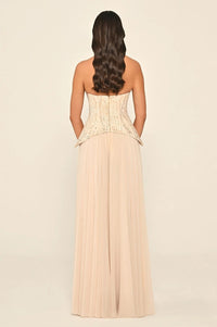 Gardenia Luxe Dress - Maxi - Black