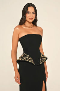 Eclipse Dress - Maxi - Black