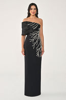Orlina Dress - Maxi - Black