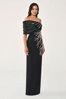 Orlina Dress - Maxi - Black