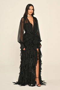 Lolita Dress - Maxi - Black