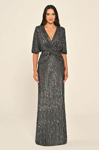 Plus Size - Aurelia Gleam Dress - Maxi - Multicolor